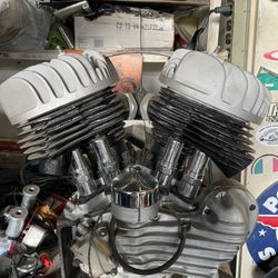 Harley Davidson Flathead Chopper Knucklehead Panhead Shovelhead