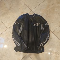 Motocicle Jacket AlpineStar leather USA 50 for Sale in Las Vegas