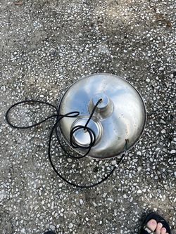 Industrial Metal Dome Pendant Light Fixture