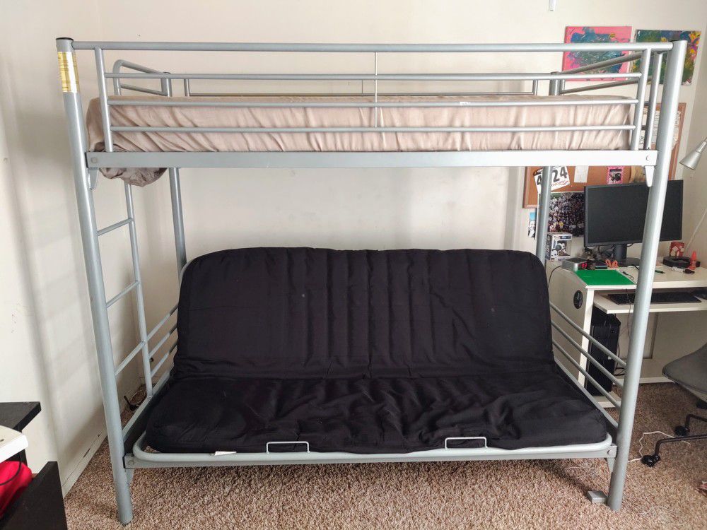 BUNK BED/TWIN OVER FULL BY PROPER FURNITURE