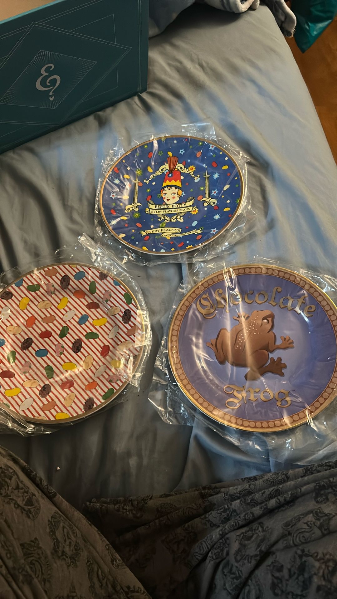 Harry Potter Collectible Plates x3