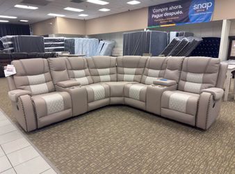 Brand new recliner sectional in box- shop now pay later