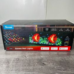 Govee Outdoor Net Lights  2.8 x 9.4ft with RGBIC and DIY Functions, 480 LEDs