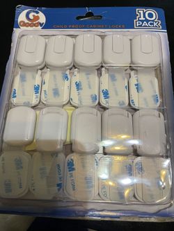 Baby Locks 10pc Child Safety Cabinet Proofing Safe Quick an...
