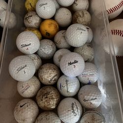 30 Used Golf Balls