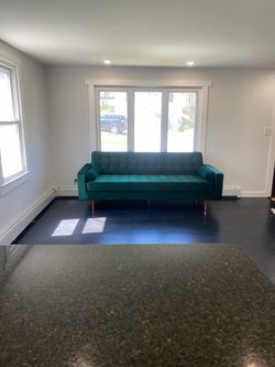 Green Velvet Couch
