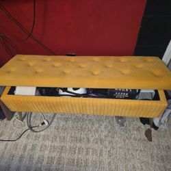 Yellow Ottoman 
