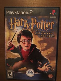 Sony PlayStation ps2 Harry Potter chamber of secrets