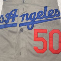 MLB Los Angeles Dodgers Betts Nike Jersey 