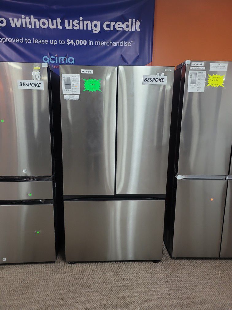 Samsung Bespoke Refrigerator Stainless Steel 