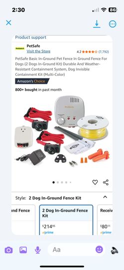 In Ground Fence Set Up For 2 Dogs