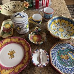 Italian Ceramic Lot