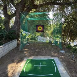 TPR Golf Hitting Mat – Durable Anti-Slip Practice Turf for Indoor & Outdoor Training