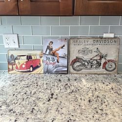 Vintage Assorted Signs