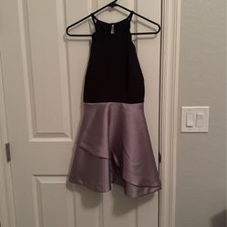 Black/purple dress 