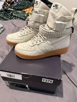 Nike SF Air Force 1 High Top Light Gray