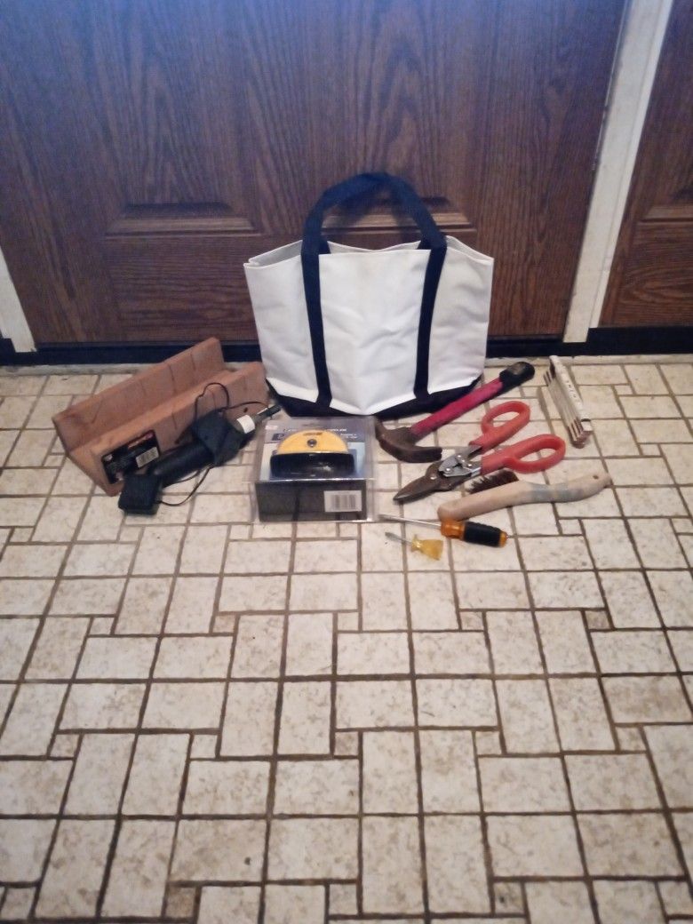 Tool Bag And Miscellaneous Tools/$10.00 For All