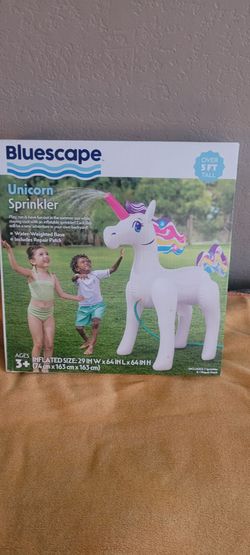 Unicorn Sprinkler over 5 ft tall