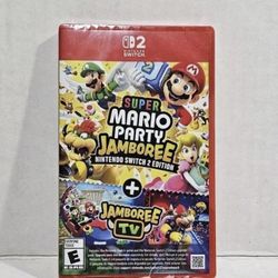 Super Mario Party Jamboree - Nintendo Switch 2 Edition + Jamboree TV Brand New