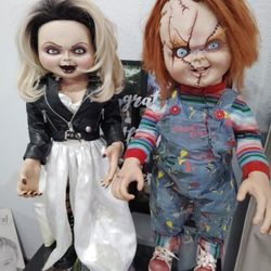 Chucky And Tiffany Doll