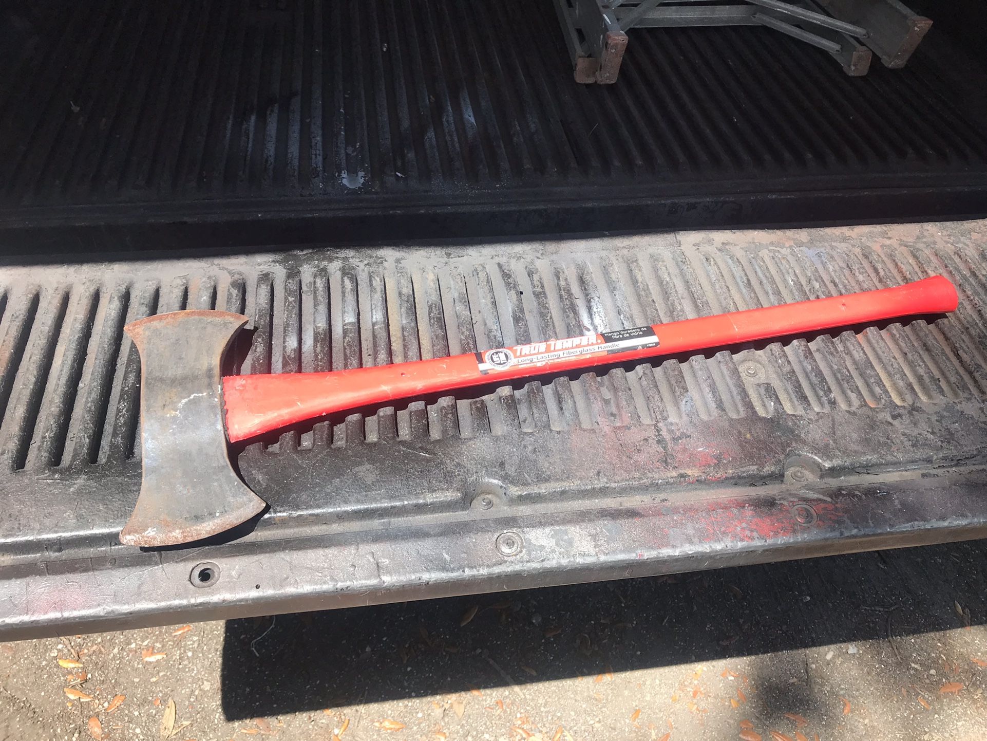 True Temper Double But Axe $35 Tiller $25 Pick Axe Mail 6’ Stepladder $25 Each