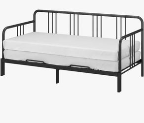 FYRESDAL
Daybed frame, black, Twin