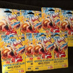 One Piece Card Game Adventure On Kami’s Island sleeved pack (8 packs)