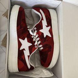 Red Bape Shoes 