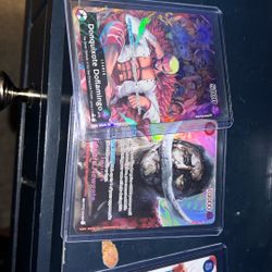 One Pice Cards For The Set On Picture 