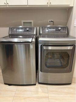 LG washer and dryer