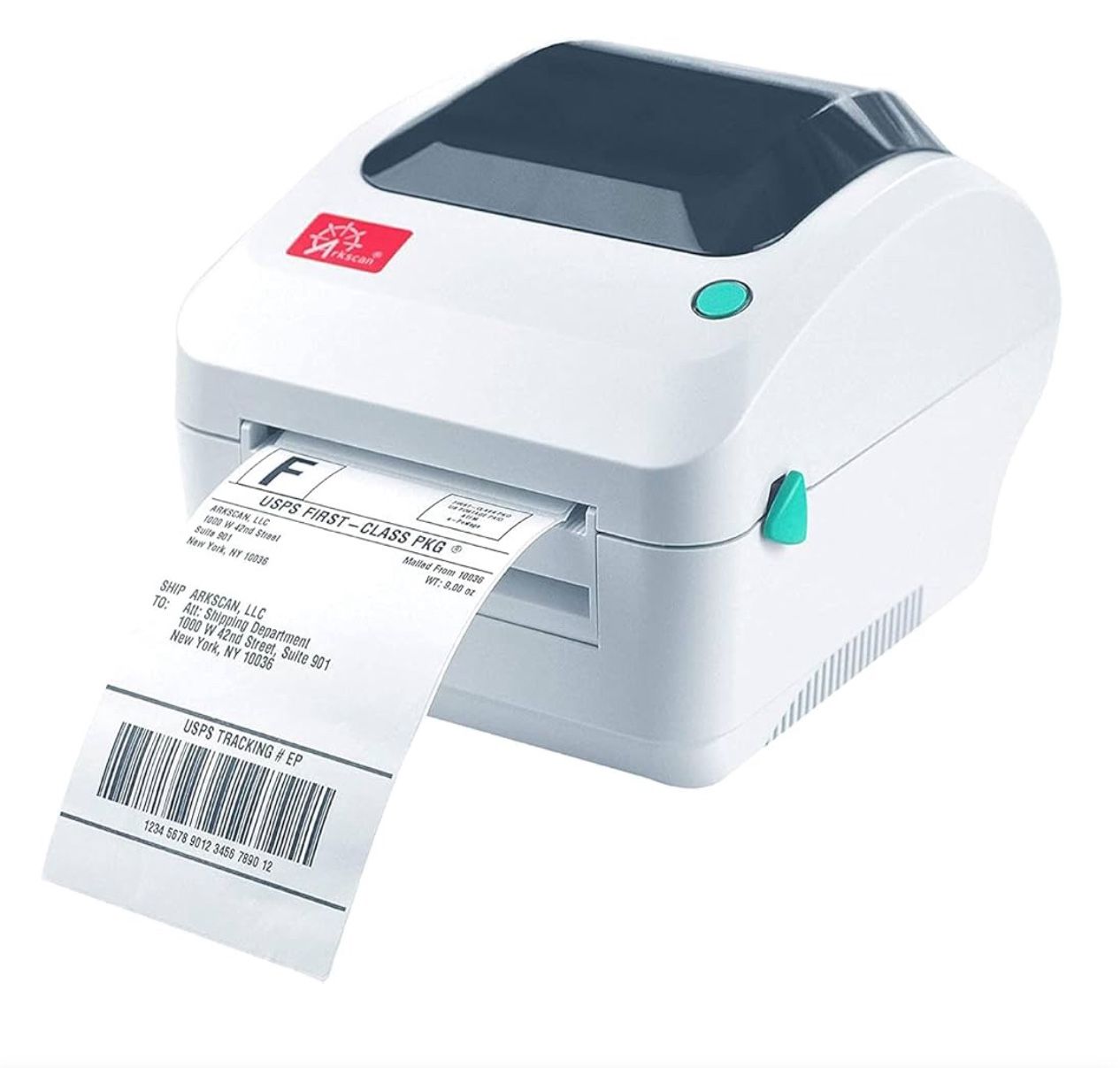 Arkscan Shipping Label Printer, Incl 10 Rolls Of Labels