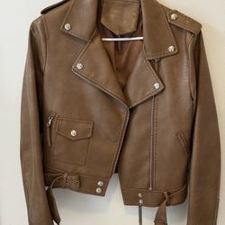 women's leather jacket