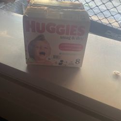 Huggies Diapers Size 8