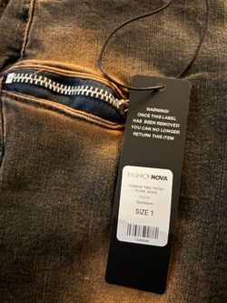 Tongue tied tinted flare jeans-Dark wash
