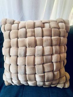 Moe's Home Collection PJ Velvet Pillow (Tan)