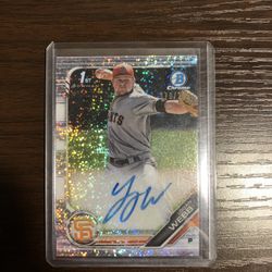 Logan Webb Bowman 2019 Rookie Auto /299