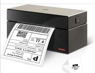 Z1 Shipping Label Printer, 4x6 Thermal Label Printer for Small Business, High Speed Sticker Maker for Commercial Grade Shipping Packages, Used for Ama
