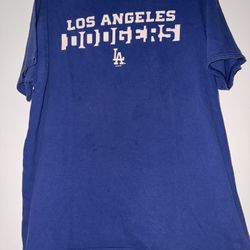 Stylish Size LARGE MLB Los Angeles Dodgers t-shirt