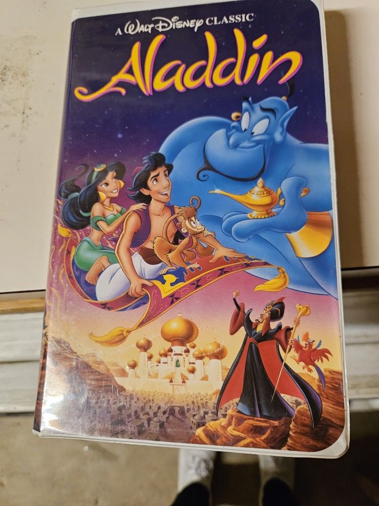 Vhs Movie Aladdin