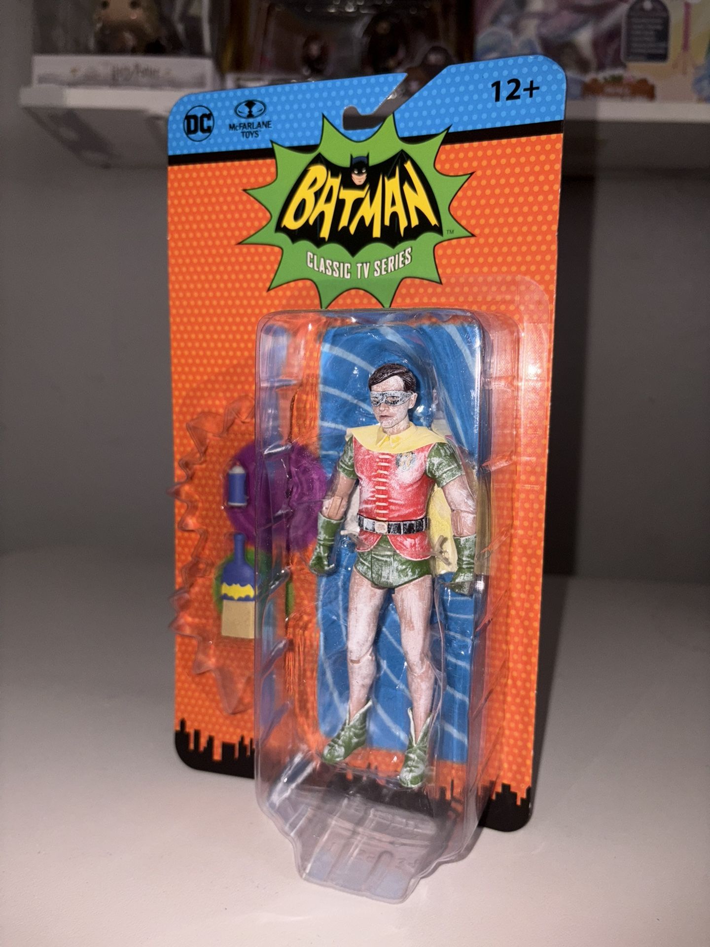 McFarlane Toys DC Retro Batman 66 Wax Robin Action Figure