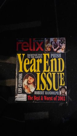 Relix Magazine December 2002 Year End Issue