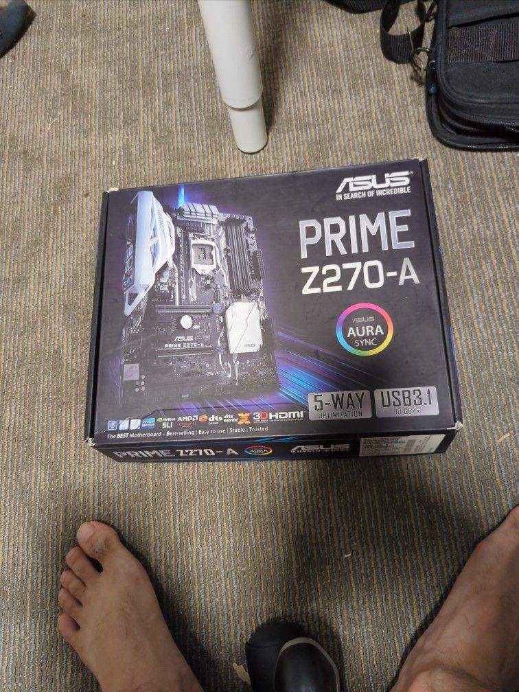 Asus Prime Z270-a Motherboard Mobo Intel Lga1151 Z270 Brand New