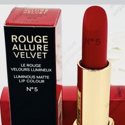 CHANEL ROUGE ALLURE VELVET Luminous Matte Lip Colour Lipstick N°5, LIMITED RARE!