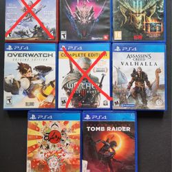 PS4 Games – $5–$15 Each