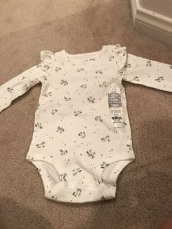 Carter’s 18 month long sleeve onesie