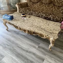 Marble table