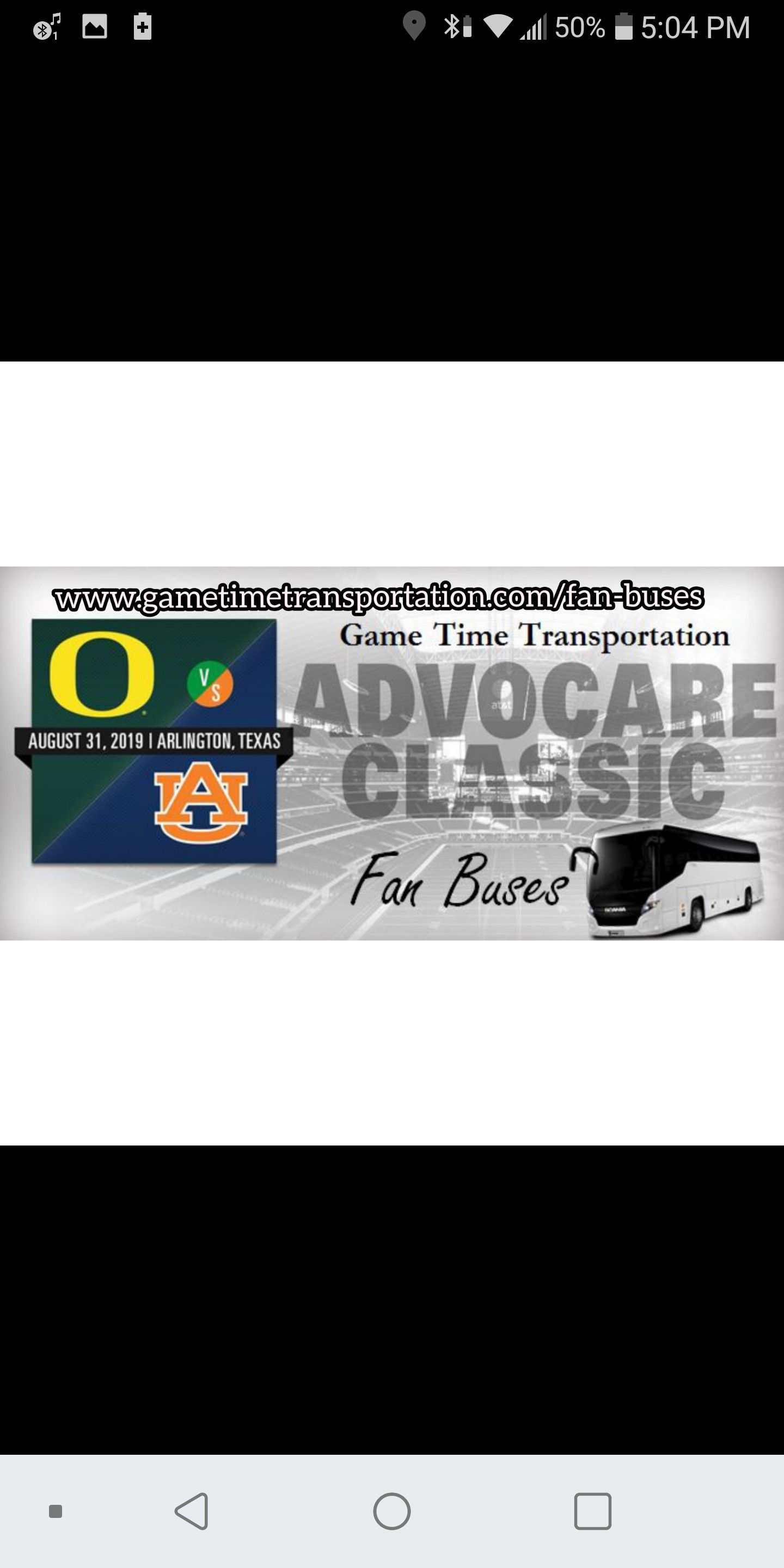 Advocare Classic Transportation - Fan Bus