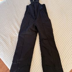 Kids Adjustable Bib Snow Pants - Size 12