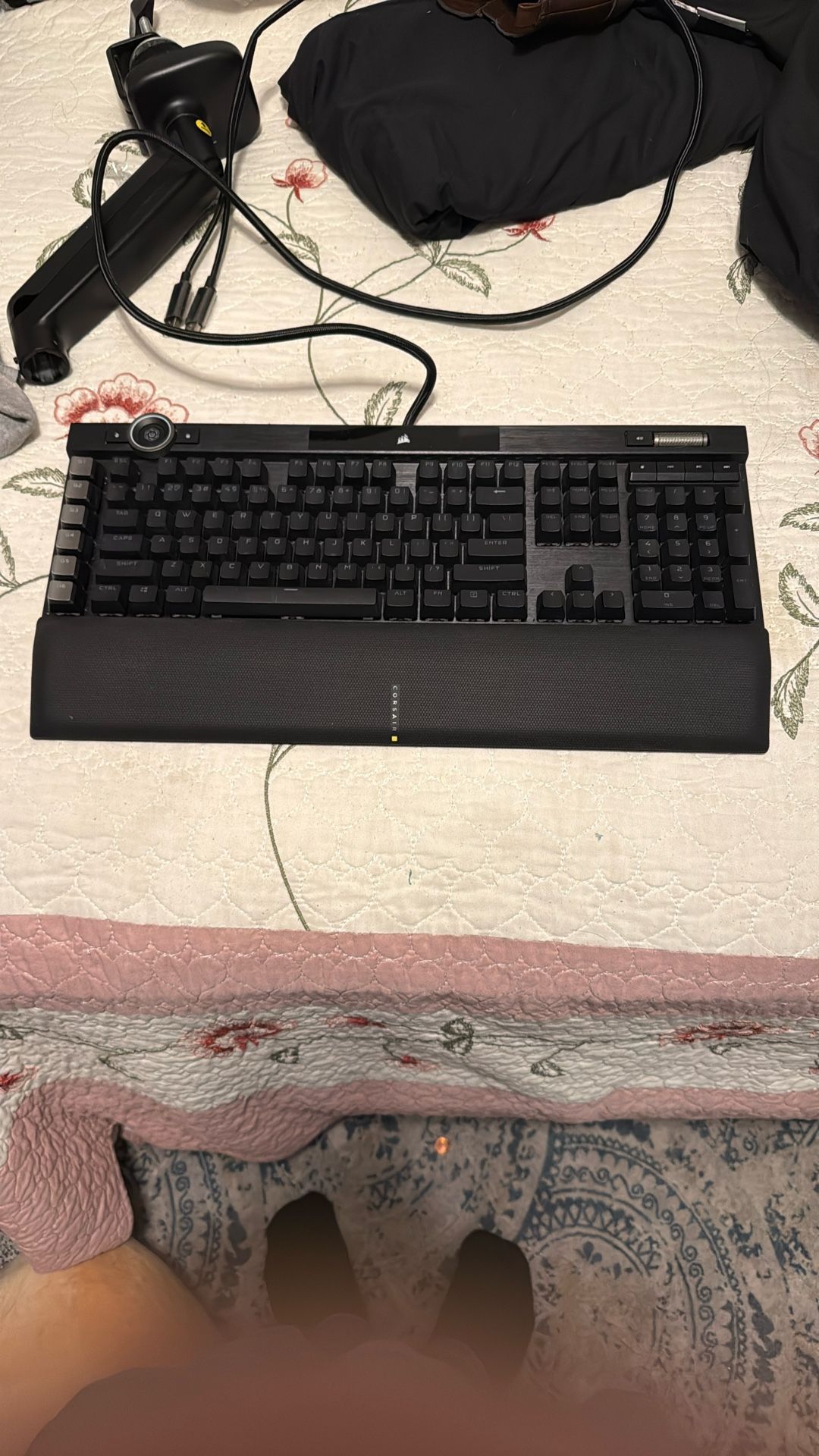 Corsair K100 RGB Optical-Mechanical Wired Gaming Keyboard