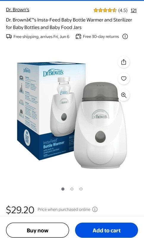 Dr. Brown's Bottle Warmer